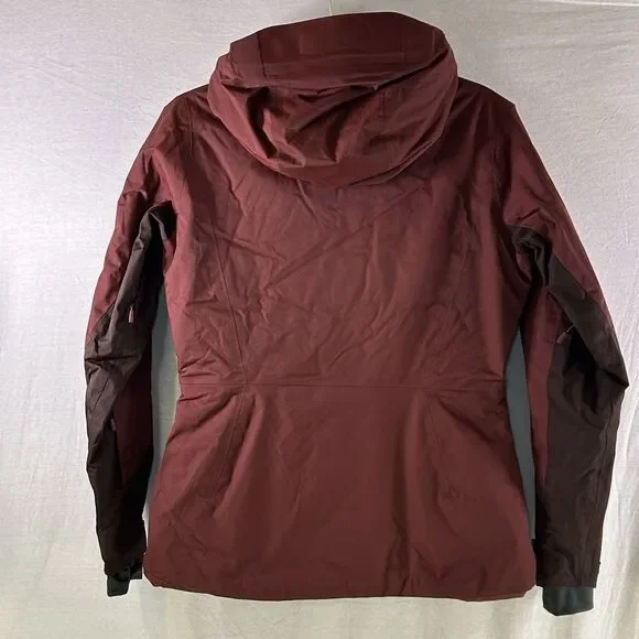 Mountain Hardwear Women's XS Barnsie Winter Ski Snow Jacket NEW Maroon MRSP $285 - Picture 10 of 16